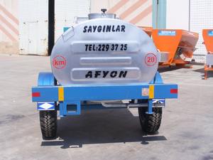 Remolque Cisterna para Agua Agrícola de Acero Inoxidable, Eje Único 4x2, Diésel, Nuevo, Capacidad >30000L, de Turquía - Product Image 2