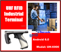 Almacén Cartón Inventario Código de barras UHF RFID Escáner Etiquetado Terminal Dispositivo
