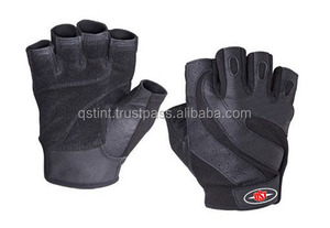 Guantes de Gimnasio para Levantamiento de Pesas de Piel Sintética Rosa para Mujer - Product Image 4
