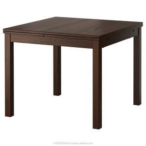 Table basse classique moderne avec table centrale vintage industrielle en bois de manguier massif pour meubles de maison - Product Image 1