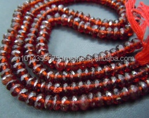 Cuentas de Piedra de Granate Rojo Natural al por Mayor para la Fabricación de Joyas - Product Image 3