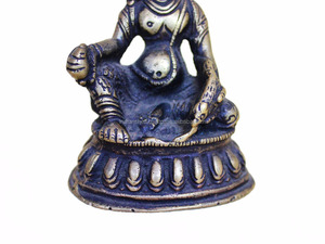 Estatua de Dios indio de latón, estatua hecha a mano de Color negro, SMG-28 - Product Image 5