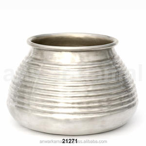 Maceta de jardín ligera duradera ecológica galvanizada de acero inoxidable de alta calidad para el hogar - Product Image 1