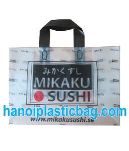 softloop handle frosted ldpe plastic bags Vietnam - Product Image 5