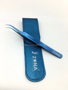 Extensión de pestañas pinzas/titanio hecho pinzas/pinzas con libre bolsas - Product Image 3