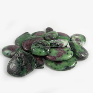 17 Uds rubí Natural zoisita piedras preciosas sueltas mejor cabujón 100 Gms mezcla forma piedra preciosa IG0451 - Product Image 4