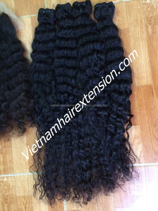 ผมเวอร์จินแท้เวียดนามแบบไม่ผ่านกระบวนการผลิต  แบบรีมี่  ลอนลึก  น้ำหนัก 100 กรัม ความยาว 8-32 นิ้ว - Product Image 2