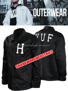 เสื้อแจ็คเก็ตบอมเบอร์กันลมสำหรับผู้ชายเสื้อโค้ทสไตล์ไฮสตรีทเคลือบบริการ OEM กันน้ำเป็นมิตรกับสิ่งแวดล้อม - Product Image 6