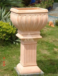 Wholesale Eco-Friendly European Style Hand Carved Terracotta Mosaic Flower <b>Pots</b> & Planters for Home & Garden Decoration - Product Image 4