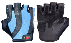 Guantes de Fitness para mujer Levantamiento de pesas Medio dedo Guantes de entrenamiento de gimnasio Lavables Guantes de protección de Palma de entrenamiento de peso pesado - Product Image 4