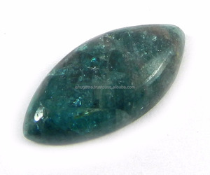 Apatite Cabochon 1.21 Gms มาร์คีส์09*18มม.,อัญมณีสำหรับเครื่องประดับ IG0519 - Product Image 1
