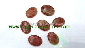 Cabujones de piedras preciosas redondas Sunstone de alta calidad - Product Image 1