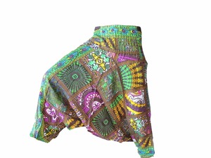 Boho Gipsy Rayon <span class=keywords><strong>Harem</strong></span> 바지 여성용 여름 요가 바지-허리 춤과 여름 착용 점프 슈트에 로고가 플러스 사이즈 코튼