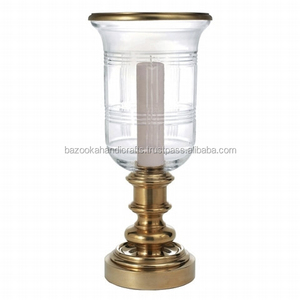 Hurricane Candle Holder <b>Table</b> <b>Centrepiece</b> Decorative Handmade Custom Finish & Size Available - Product Image 1