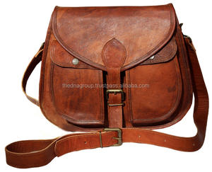 Haute qualité fait main vintage en cuir sac à main - Product Image 1