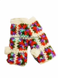 ถุงมือขนสัตว์และแคชเมียร์สำหรับ100% อุ่นมือและถุงมือสำหรับปั่นจักรยานในฤดูหนาว - Product Image 2