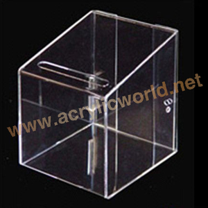Acrylic Decorative Money Donation Box - Product Image 5