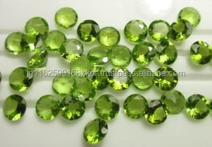 อัญมณีเพชรสีเขียวแอปเปิ้ลธรรมชาติเจียระไนใส - Product Image 2