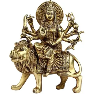 Tượng Đồng Thau Maa Durga Bức Tượng Nữ Thần