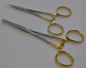 Kit de Vasectomía sin Bisturí con Mango Dorado, Pinzas, Anillo Hemostático, Kit de Cirugía Urológica - Product Image 1