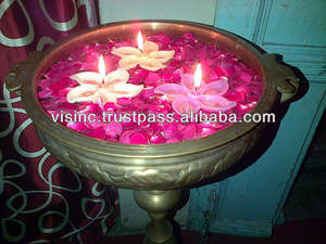 Flor decorativa de latón para boda - Product Image 6