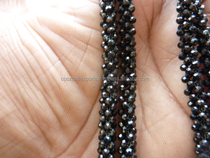 Collier de perles de spinelle noir vintage en gros pour mariage et fête-Fabricant - Product Image 5