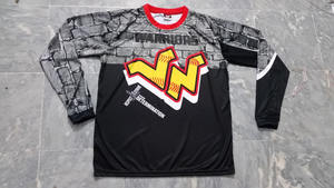 custom designs Long sleeves full dye jerseys latest designs - Product Image 2