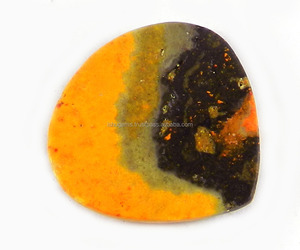 24*25มิลลิเมตรธรรมชาติBumbleผึ้งแจสเปอร์หัวใจCabochon 3.62gmsหลวมหินสำหรับเครื่องประดับIG0053 - Product Image 2