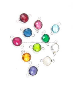 ตัวเชื่อมต่ออัญมณีกึ่งมีค่า-ขั้วต่อหินเกิด6มม - Product Image 2