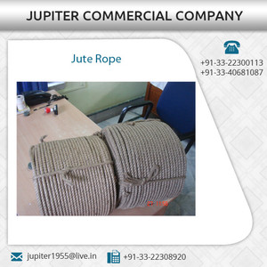 Cuerda de yute trenzada tejida de 3 hilos de alta calidad con bobinado de PVC de amplia gama para exportación a granel para embalaje de patrón agrícola - Product Image 1