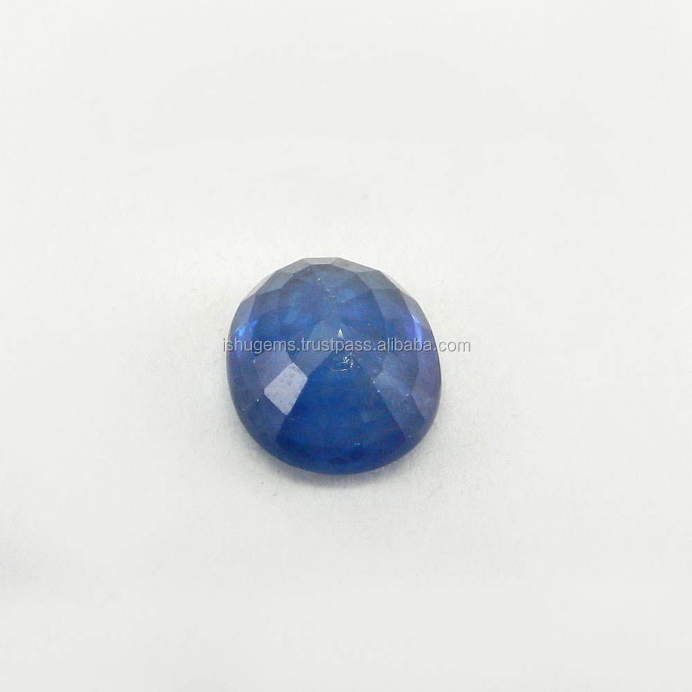 ZAFFIRO BLU 4,45 CT IMPECCABILE TAGLIO SMERALDO SINTESI - Foto 11