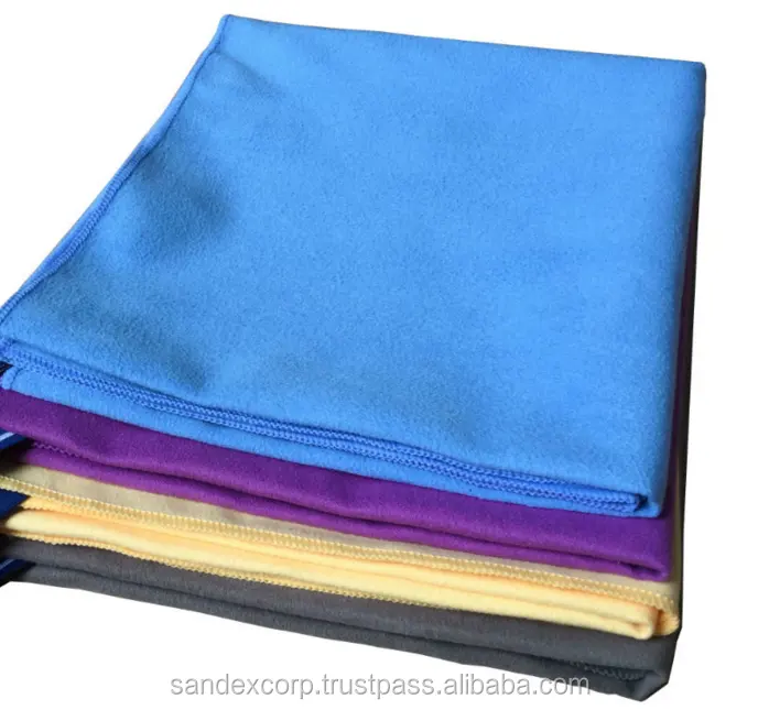 Top Exporter Microfiber Suede Sports Cloth Manufacturer in India..