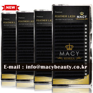 Extensions de cils coréen, cils en plumes, extensions de cils mary de haute qualité, vente en gros, marque privée - Product Image 2