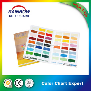 Carte de couleurs d'émulsion, double face, impression de livre - Product Image 3