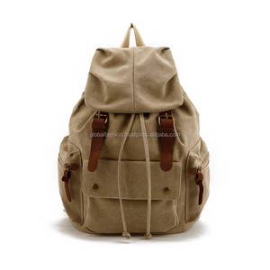 Mochila de Lona Casual para Hombre, de Gran Capacidad, para Montañismo, Diseño de Fábrica - Product Image 1