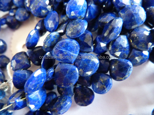 Lapis-Lazuli naturel Poire Facettes En Vrac Fabricant Perles - Product Image 5