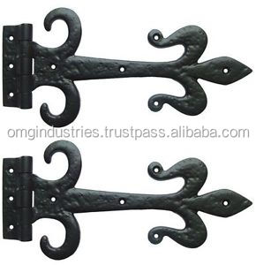 OMG INDUSTRIES Ferro Fundido Móveis Antique <span class=keywords><strong>T</strong></span>-Hinge - Product Image 2