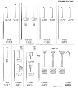 Ganchos de casquillos, gancho para heridas y nervioso - Product Image 1