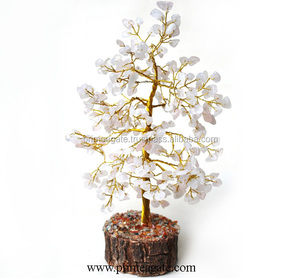 Samiyang — arbre en Quartz Rose, pierre précieuse, artisanat indien, dernier modèle, 300 - Product Image 1