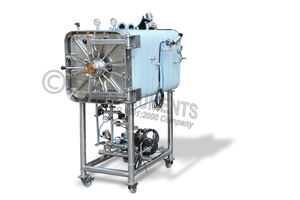 Stérilisateur à vapeur cylindrique d'autoclave horizontal de puissance électronique entièrement automatique - Product Image 5