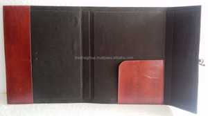 Ấn Độ Thủ Công Tùy Chỉnh Thiết Kế Da Tập Tin Da Thư Mục Trong Thiết Kế Đẹp - Product Image 3