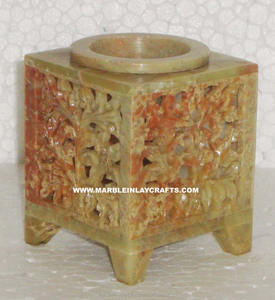 Soapstone Aroma Oil Unique Burner - Product Image 1