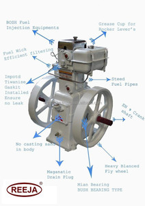 Lister Type Slow Speed Water Cooled diesel <strong>Engine</strong>