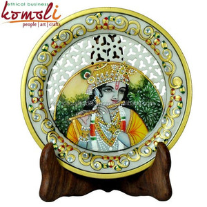 Personnalisé peintures miniatures Indiennes rajasthani classique peintures de portrait - Product Image 6