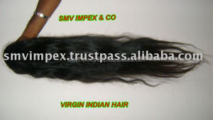 Cabello humano Natural a granel de la India Cabello humano remy de la India, sin piojos ni tuercas El mejor cabello - Product Image 3