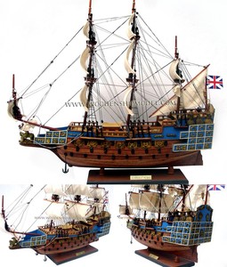 MODELO DE BARCO HISTÓRICO DE MADERA SOVEREIGN of the SEAS - BARCO ALTA VEELA EN VENTA - Product Image 1