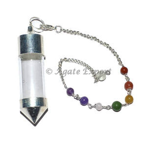 Péndulo de cámara de búsqueda con cadena de chacra, Péndulo de cámara de compra de exportación de ágata - Product Image 1