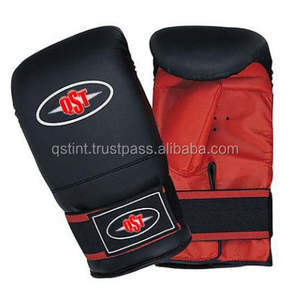 Bolsa de práctica de lucha de combate de PVC profesional de 8oz 100% guantes de perforación de cuero de vaca para entrenamiento de boxeo disponibles en tamaños - Product Image 2