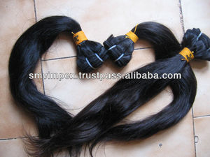 Cuticule alignée naturaa lwavy raw hari extension Meilleure vente!!! Cheveux brésiliens vierges non traités Waft. Cheveux indiens double trame - Product Image 4