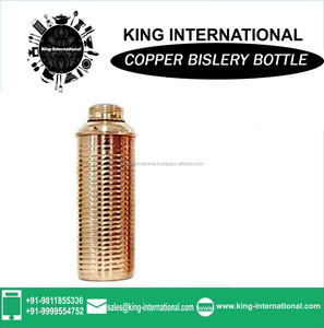 King International ขวดสุญญากาศสแตนเลส,อุปกรณ์ทองแดงดีไซน์ล่าสุดขวดทองแดงตอกทันสมัย - Product Image 2